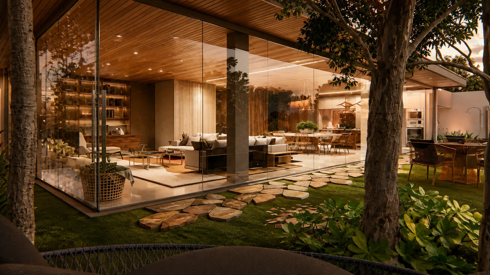 Ju Chill Area — Interior Design, Bahia, Brazil